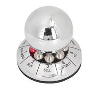 Fauitay Bola de descompresión de dedos, profecía, destino, pelota antiestrés, para tomar decisiones, bola de metal, portátil, 5 cm, juguete de alivio del estrés con juego multifuncional para