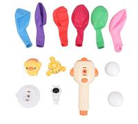 Fauitay Bola Flotante 3 en 1, Silbato, Bolas Flotantes, Juego de Soplado de Globos con 6 Globos para Niños, Exploración Sensorial, Habilidades Motoras Finas, Ejercitador de Respiración