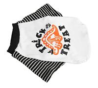 Fauitay Camisas para Perros Camisetas para Mascotas Camisas para Cachorros Moda de Halloween Patrones Clásicos Sueltos Cómodo Suave Transpirable Poliéster para Perros Gatos Ropa de (M)