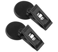 Fauitay Clip para Sujetar el Ticket de Estacionamiento, 2 Piezas Titular de Permiso de Estacionamiento para Parabrisas, Soporte de Tickets para Coche, Soporte para Notas, Autoadhesivo