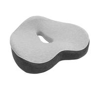 Fauitay Cojín Calefactable para Silla, Almohadilla de Espuma Viscoelástica con Calefacción USB con 3 Niveles de Configuración, Diseño Ergonómico para Uso en Casa, Oficina y Silla de (Gris)