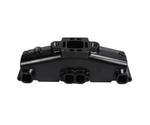 Fauitay Conjunto de Conjunto de Colector de Escape Marino de Repuesto para MerCruiser 5.0L 5.7L V8 1983-2003 con Juntas, Pernos de Montaje, Conector de Agua, Puerto de Ajuste