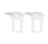 Fauitay Estante para Toma de Pared, Organizador de Montaje en Pared ABS con Apertura de Alambre para Luz Nocturna de Cepillo de Dientes de Teléfono Móvil, Paquete de 2