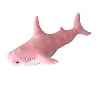 Fauitay Juguete de Peluche de Tiburones, Almohada de Tiburones de Felpa de 45 Cm, Juguete de Peluche de de Dibujos Animados, Animales Acuáticos del Océano, Muñeca de Tib (Rosa)