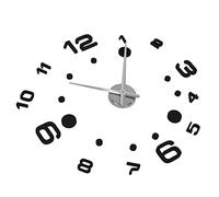 Fauitay Kit de Reloj de Pared Digital 3D DIY con Escala Adhesiva Adhesiva, para Decoración del Hogar de Sala de Estar