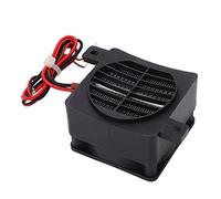 Fauitay Mini Calentador de Ventilador PTC, Calentador de Aire de Cerámica Pequeño de 12V y 50W con Carcasa de Nailon Reforzado para Calefacción de Temperatura Constante en Espacios