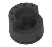 Fauitay Soporte, Caja de Almacenamiento de Plástico Giratoria de 360 grados con Diseño Antisalto, para Organizar Diferentes Tamaños y Formas de Destornilladores y Herramientas de Barra