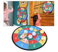 Fauitay Stick Ball Diana de Juguete con 4 Ventosas para Niños en Interiores y Exteriores, Franela Suave, Ligera, 13,98 Pulgadas, Diana Segura para Niños