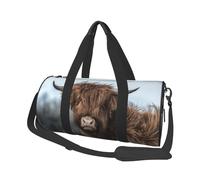 Fauna Escocesa de la Vaca de Las Tierras Altas, Bolsa de Viaje de Gran Capacidad, Bolso Redondo, Bolsa de Viaje Deportiva, Bolsa de Mano, Bolsa de Fitness