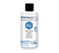 Fauna Marin Elementals Trace Cu - Solución de cobre altamente concentrado para acuarios de agua de mar (250 ml)