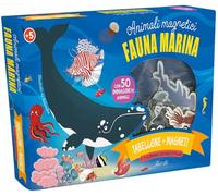 Fauna marina. Animali magnetici. Ediz. a colori. Con tabellone pieghevole (Libri gioco)