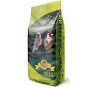 Faunamix Alimento Completo para Canarios y Jilgueros sin Avena, Mezcla de Semillas, 25 kg