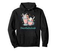 Fauntielicious Fauntie Milkshake Funny Aunt Auntie Family Sudadera con Capucha