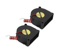 FAUOSWUK 2 Ventiladores de Refrigeración con Doble Rodamiento de Bolas de 50 X 50 X 20 Mm, 10000 RPM de Alta Velocidad con Terminal de Cableado PH1.25 3P, para Disipador de Calor de