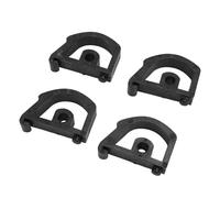 FAUOSWUK 4 Piezas de Reemplazo de Cierre de Pierna para Banco de Trabajo, Plástico Resistente, Ideal para Proyectos de Bricolaje, Diseño Duradero de 1,8 Pulgadas