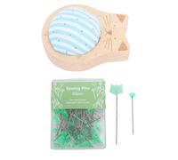 FAUOSWUK 40 Uds. Alfileres Rectos con Punta de Diamante para Costura Más Ordenada, Manualidades de Costura para Entusiastas de la Artesanía, Estudio en Casa