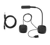 FAUOSWUK Auriculares BT para Motocicleta, Función de Llamada de Control de Voz, Soporte de Música, con Tecnología BT 5.0, para Todos los Dispositivos