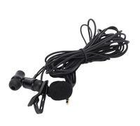 FAUOSWUK Auriculares con Cable con Micrófono, Micrófono de Solapa con con Cancelación de Ruido, Movimiento Dinámico Estéreo para Transmisión en, Canto, Grabación de Víde