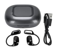 FAUOSWUK Auriculares de Traducción BT, Pantalla Táctil LCD a Todo Color Traductor de 2 Vías 150 Idiomas Cancelación de Ruido Sonido Digital AI para Viajes y Reproducción de Música