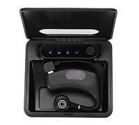 FAUOSWUK Auriculares Inalámbricos Bluetooth V12 de un Oído con Pantalla Digital LED (Un oído con Compartimento de Carga)