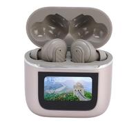 FAUOSWUK Auriculares Traductores de Idiomas Dispositivo Inalámbrico Avanzado Bluetooth 5.4 de 144 Idiomas para Llamadas Musicales con, Estuche de Carga Incluido para Viajeros (Oro)