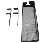 FAUOSWUK Bandeja de Gestión de Cables Debajo del Escritorio, Cesta de Almacenamiento Resistente de Acero Al Carbono, Organizador para Oficina, Hogar, Negro, para Espacio de Trabajo Organizado