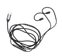 FAUOSWUK Cable de Repuesto para Auriculares, Cable de Auriculares Tipo C con Micrófono Incorporado y Control de, para SE215 SE535 IE300 IE600 IE900 W10 W20 W30 W40 W50 W60 W80