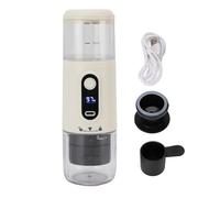 FAUOSWUK Cafetera Portátil, Cafetera de Viajes Operado Manualmente, Máquina de café Portátil, 100 Ml de Tipo C Recargable para Acampar de Viajes en Automóvil Al Aire Libre para Acampar (#2)