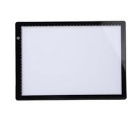 FAUOSWUK Caja de Luz LED A4 para Visor de Diapositivas, 7 Mm con 3 Niveles de Atenuación, Alimentación Tipo C, Imanes para Negativos de Diapositivas, para Dibujar Bocetos
