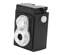 FAUOSWUK Cámara Digital Retro Vintage, Lente Dual 1080P con Luz de Relleno y Modo Nocturno, Cámara Portátil del Tamaño de un Pulgar para la Vida Diaria