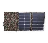 FAUOSWUK Cargador Solar Plegable de 120 W, Panel Solar Flexible y Portátil para Dispositivos Móviles, Resistente Al Agua, 46,1 X 16,5 Pulgadas