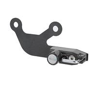 FAUOSWUK Cerradura de Casco de Aleación de Aluminio Elegante para 650 Z 650 Accesorio de Almacenamiento Conveniente (Negro)