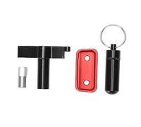 FAUOSWUK Cerradura de Puerto OBD, Dispositivo de Bloqueo Protector de Puerto OBD Antirrobo de Aleación de Aluminio con Estructura a Prueba de Manipulaciones, para Automóviles, SUV,