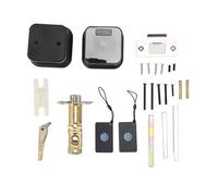 FAUOSWUK Cerradura Inteligente con Cerrojo, Control Seguro de Aplicaciones para Hoteles, Apartamentos, Diseño de Contraseña con Huella Digital