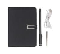 FAUOSWUK Cuaderno Digital con Lápiz Inteligente, Bluetooth 5.0 Reconocimiento OCR Sincronización en Tiempo Real Escritura a Mano Reproducción Guardar Vídeo, Compatible con Tabletas con (Negro)