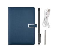 FAUOSWUK Cuaderno Digital con Lápiz Inteligente, Bluetooth 5.0 Reconocimiento OCR Sincronización en Tiempo Real Escritura a Mano Reproducción Guardar Vídeo, Compatible con Tabletas con (azul profundo)