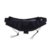 FAUOSWUK Elegante Chaleco a Prueba de Agua, Protector de Cuello, Nailon a Prueba de Viento para Actividades Al Aire (Negro)