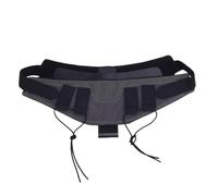 FAUOSWUK Elegante Chaleco a Prueba de Agua, Protector de Cuello, Nailon a Prueba de Viento para Actividades Al Aire (Gris)