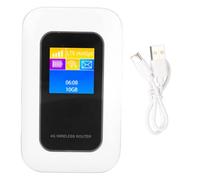 FAUOSWUK Enrutador WiFi Portátil, Punto de Acceso Móvil 4G LTE Desbloqueado con Ranura de Tarjeta SIM para B1 B3 B5 B7 B8 B20 B38 B40 B41 B1 B5 B8