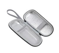 FAUOSWUK Estuche Rígido para Recortadora de Barba, Estuche de Transporte de Viaje de Nailon EVA Antipolvo a Prueba de Golpes con Bolsillo de Malla para Recortadora Eléctrica QP2520