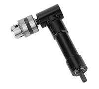 FAUOSWUK Extensión de Perforación de ángulo Recto de 90 Grados Adaptador de Perforación de ángulo de 90 °, Soporte de Broca de ángulo Recto para Taladro Eléctrico con 3 Sujetos