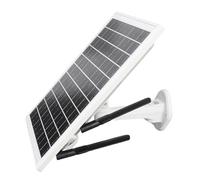 FAUOSWUK Extensor de WiFi Solar, Enrutador Moderno 4G LTE con Energía Solar con Energía Solar Al Aire Libre de 15W, Repetidor de Señal de 164 Pies 300Mbps, IP66 para Campamento RVs