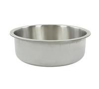 FAUOSWUK Fregadero Redondo para RV, Lavabo de Acero Inoxidable 304 de Gran Capacidad para Yate, Autocaravana, Resistente a la Oxidación para Cocina, Barco