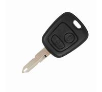 FAUOSWUK Funda para Llave con Hoja en Blanco sin Cortar para 206, , No Necesita Programación, Ideal para Reemplazo de Llaves Rotas