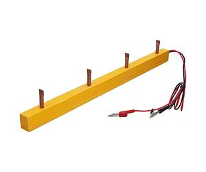 FAUOSWUK Herramienta de Incrustación de Alambre de Apicultura de Alta Calidad, Dispositivo de Incrustación de Calefacción de Batería Fácil de Usar de 12V/24V para Accesorio de Apicultor