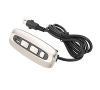 FAUOSWUK Interruptor Manual Reclinable Eléctrico de Primera Calidad con Puertos de Carga Convenientes, Control sin Esfuerzo para sofá Eléctrico, Material ABS Duradero