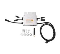 FAUOSWUK Inversor Solar de Onda Sinusoidal 600W WiFi Aleación de Aluminio para de Generación de Energía Eficiente Instalación Residencial