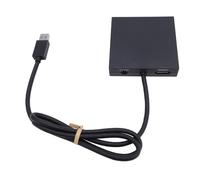 FAUOSWUK Kit de Accesorios de Adaptador de PC, Módulo IC Profesional para Conexión Estable con Cable DisplayPort, para PC para Jugar Juegos (Enchufe Europeo)