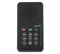 FAUOSWUK Lector Electrónico de Escrituras, Reproductor de Sonido Portátil con Capacidad 4G y 900 MAh con Energía Solar con Memoria Inteligente, para Oyentes de (Coreano Mundo Inglés Inglés KV Himnos)
