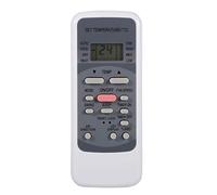 FAUOSWUK Mando a Distancia Universal de Aire Acondicionado para R51M/E, Controlador Universal de Aire Acondicionado Reloj y Temporizador ON/Off